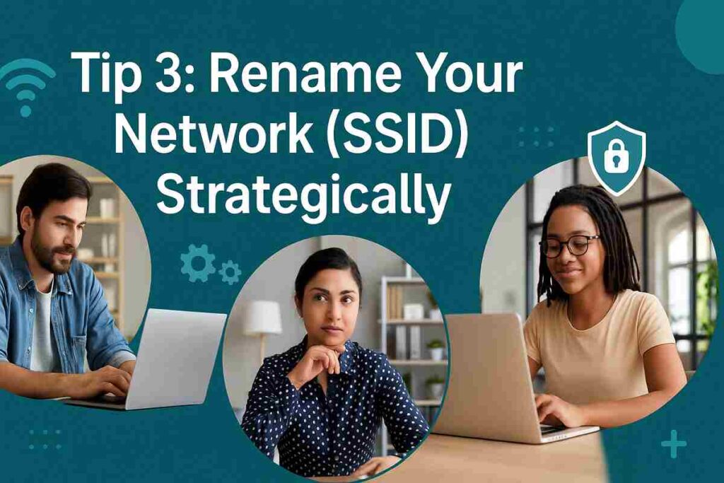 Tip 3 Rename Your Network (SSID) Strategically