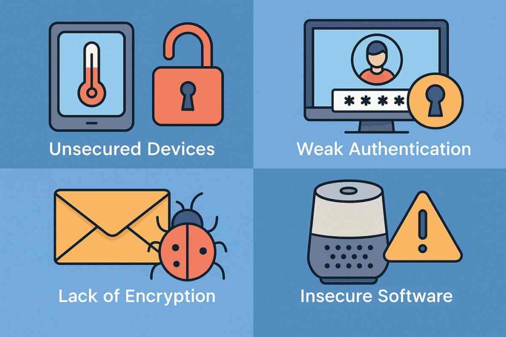 Common Types of IoT Vulnerabilities