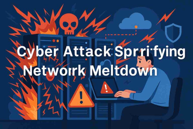 Cyber Attack Sparks Terrifying Network Meltdown