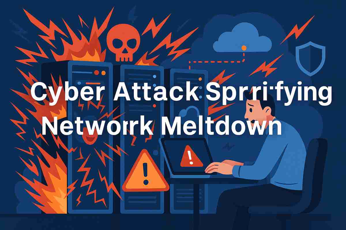 Cyber Attack Sparks Terrifying Network Meltdown