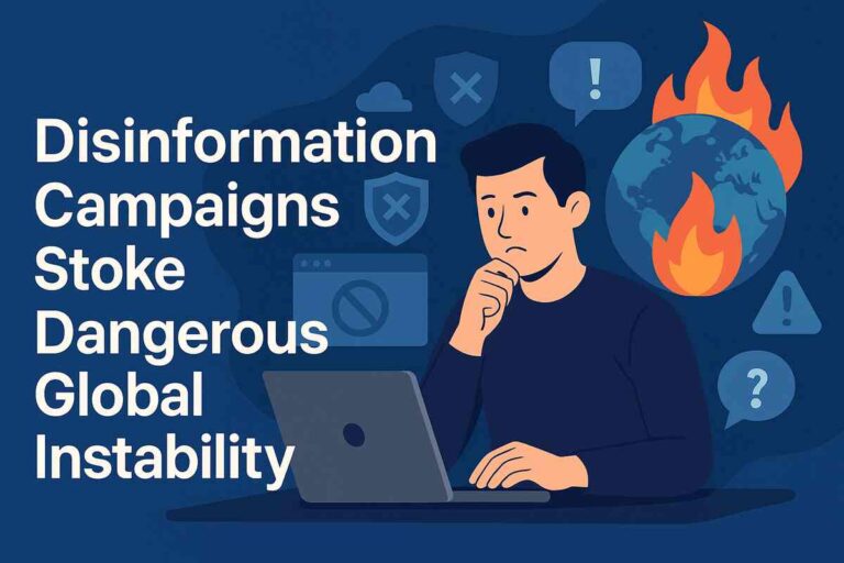 Disinformation Campaigns Stoke Dangerous Global Instability