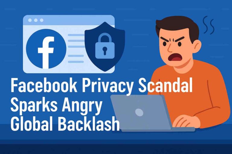 Facebook Privacy Scandal Sparks Angry Global Backlash