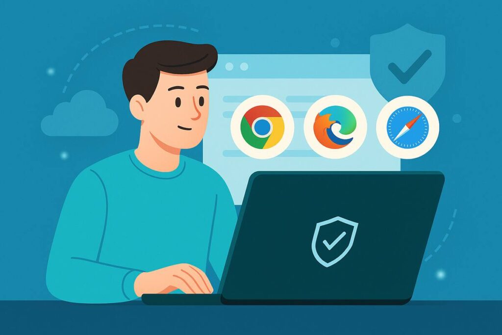 Use a Trusted and Updated Web Browser